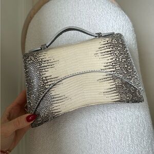 Amazing Condition KYRA Handbag. EXOTIC LEATHER